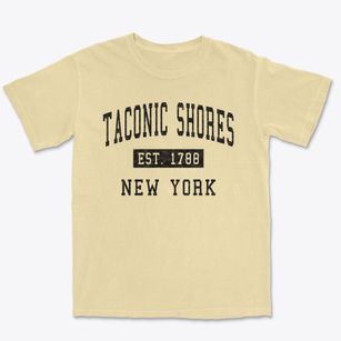 Taconic Shores New York Classic Established Premium Heavyweight T-shirt