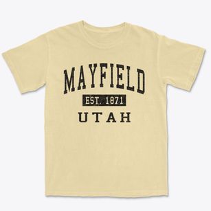 Mayfield Utah Classic Established Premium Heavyweight T-shirt