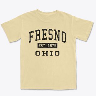 Fresno Ohio Classic Established Premium Heavyweight T-shirt