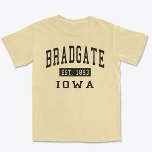 Bradgate Iowa Classic Established Premium Heavyweight T-shirt