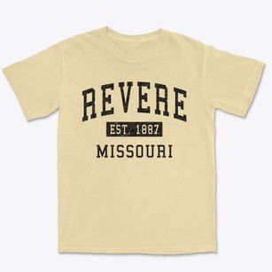Revere Missouri Classic Established Premium Heavyweight T-shirt