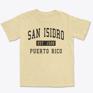 San Isidro Puerto Rico Classic Established Premium Heavyweight T-shirt