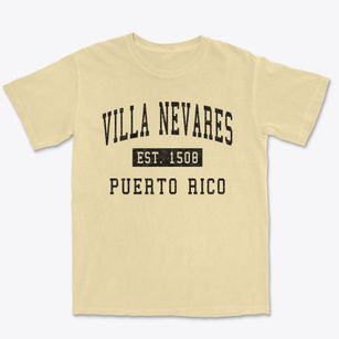 Villa Nevares Puerto Rico Classic Established Premium Heavyweight T-shirt