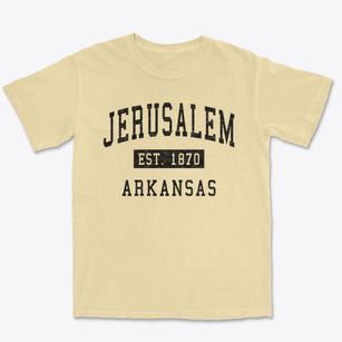 Jerusalem Arkansas Classic Established Premium Heavyweight T-shirt