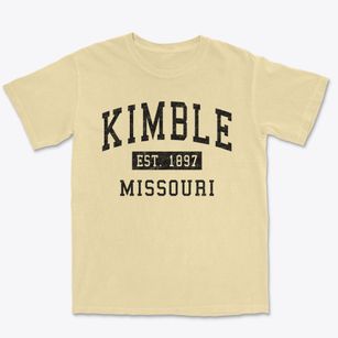 Kimble Missouri Classic Established Premium Heavyweight T-shirt