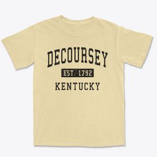 Decoursey Kentucky Classic Established Premium Heavyweight T-shirt