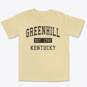 Greenhill Kentucky Classic Established Premium Heavyweight T-shirt