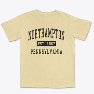 Northampton Pennsylvania Classic Established Premium Heavyweight T-shirt
