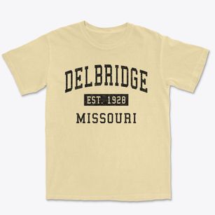 Delbridge Missouri Classic Established Premium Heavyweight T-shirt