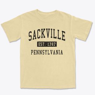 Sackville Pennsylvania Classic Established Premium Heavyweight T-shirt
