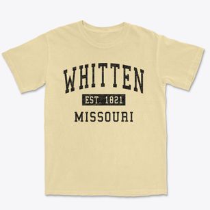 Whitten Missouri Classic Established Premium Heavyweight T-shirt