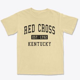 Red Cross Kentucky Classic Established Premium Heavyweight T-shirt