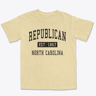 Republican North Carolina Classic Established Premium Heavyweight T-shirt