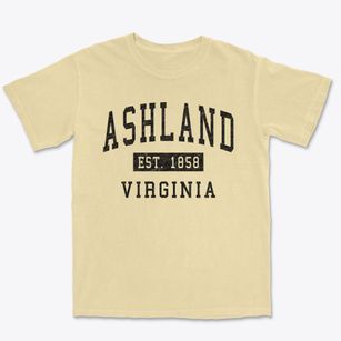 Ashland Virginia Classic Established Premium Heavyweight T-shirt