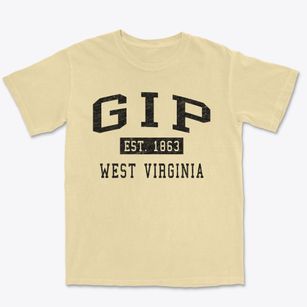Gip West Virginia Classic Established Premium Heavyweight T-shirt