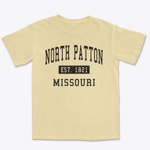 North Patton Missouri Classic Established Premium Heavyweight T-shirt