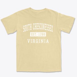 South Chesconessex Virginia Classic Established Premium Heavyweight T-shirt