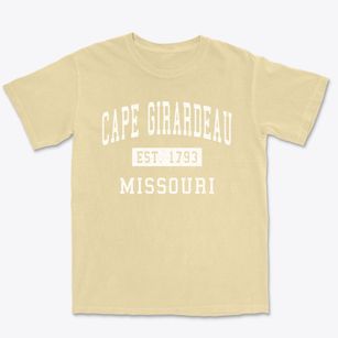 Cape Girardeau Missouri Classic Established Premium Heavyweight T-shirt