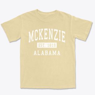 Mckenzie Alabama Classic Established Premium Heavyweight T-shirt