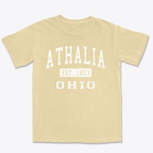 Athalia Ohio Classic Established Premium Heavyweight T-shirt