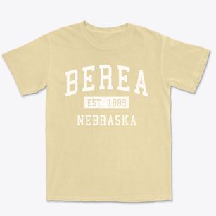 Berea Nebraska Classic Established Premium Heavyweight T-shirt