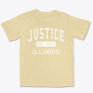 Justice Illinois Classic Established Premium Heavyweight T-shirt
