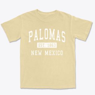 Palomas New Mexico Classic Established Premium Heavyweight T-shirt