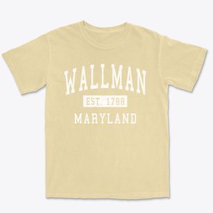 Wallman Maryland Classic Established Premium Heavyweight T-shirt