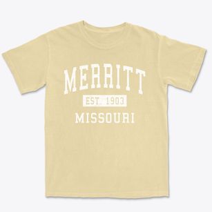 Merritt Missouri Classic Established Premium Heavyweight T-shirt