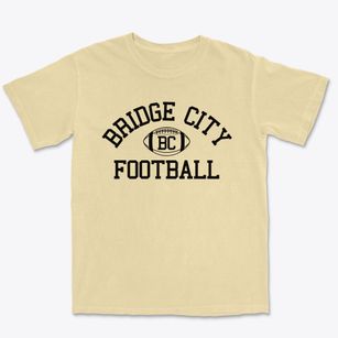 Bridge City Intermediate School Classic Football Premium Heavyweight T-shirt