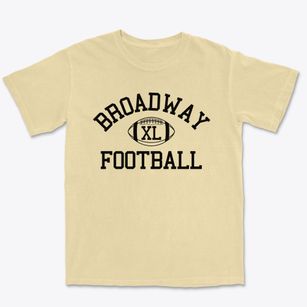 Broadway High School Classic Football Premium Heavyweight T-shirt