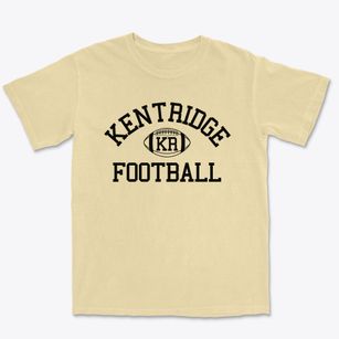 Kentridge High School Classic Football Premium Heavyweight T-shirt