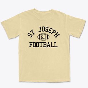 Saint Joseph School Classic Football Premium Heavyweight T-shirt