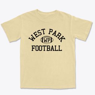 West Park High School Classic Football Premium Heavyweight T-shirt
