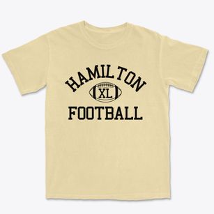 Alexander Hamilton High School Classic Football Premium Heavyweight T-shirt