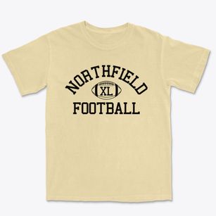 Northfield High School Classic Football Premium Heavyweight T-shirt