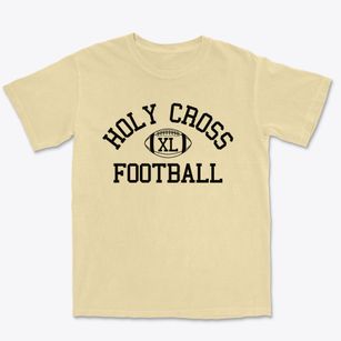 Holy Cross Parish Classic Football Premium Heavyweight T-shirt