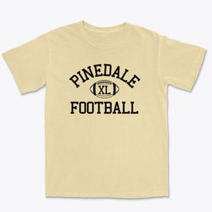 Pinedale Intermediate School Classic Football Premium Heavyweight T-shirt