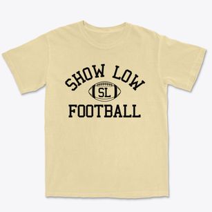Show Low Junior High School Classic Football Premium Heavyweight T-shirt
