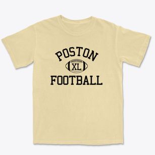 Poston Junior High School Classic Football Premium Heavyweight T-shirt