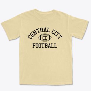 Central City High School Classic Football Premium Heavyweight T-shirt