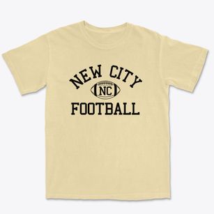 New City Montessori School Classic Football Premium Heavyweight T-shirt