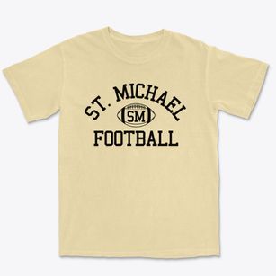 Saint Michael School Classic Football Premium Heavyweight T-shirt