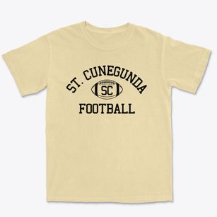 Saint Cunegunda School Classic Football Premium Heavyweight T-shirt