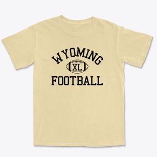 Wyoming Community Education Center Classic Football Premium Heavyweight T-shirt