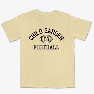 Child Garden School Classic Football Premium Heavyweight T-shirt