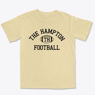 The Hampton School Classic Football Premium Heavyweight T-shirt