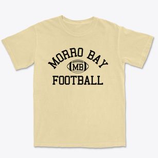 Morro Bay High School Classic Football Premium Heavyweight T-shirt