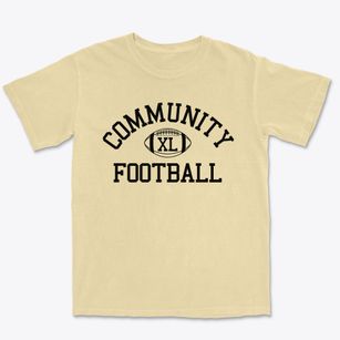 Community Baptist School Classic Football Premium Heavyweight T-shirt
