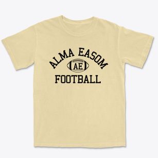 Alma Easom Primary School Classic Football Premium Heavyweight T-shirt